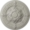 Ekena Millwork Vincent Ceiling Medallion (Fits Canopies up to 6"), Hand-Painted Pot of Cream, 26"OD x 3"P CM26VIPCF - alternate 1